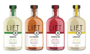 LIFT Mocktails THC spirit drink for mocktails