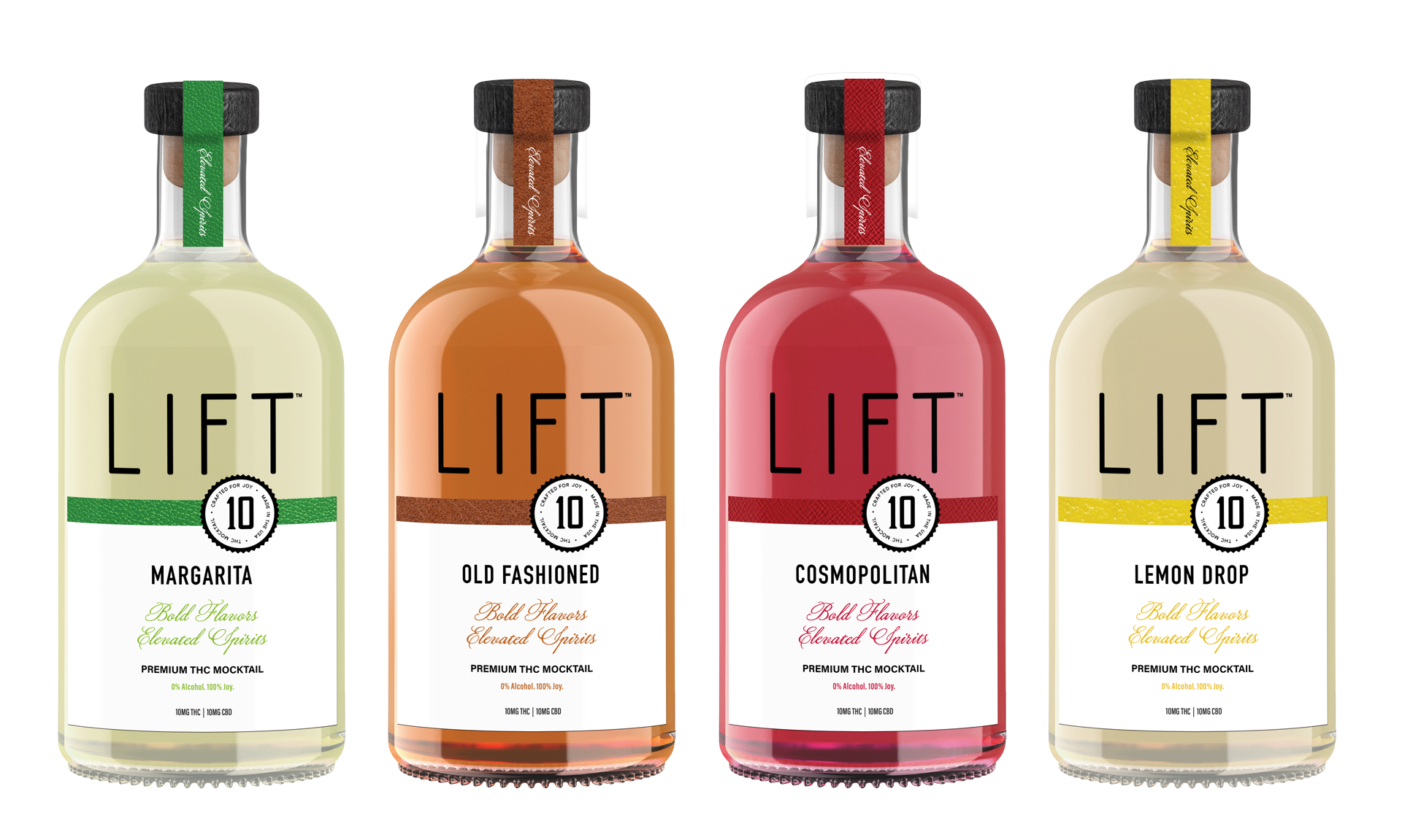 LIFT Mocktails THC spirit drink for mocktails